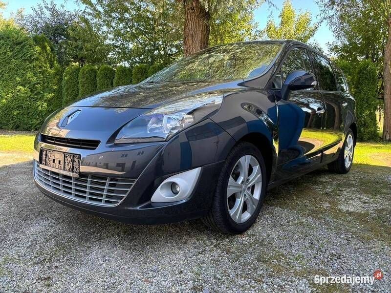 Granatowy Używany 2011 Renault Grand Scénic III Minivan | 22 900 zł (Uczciwa cena) - Obraz 1/4
