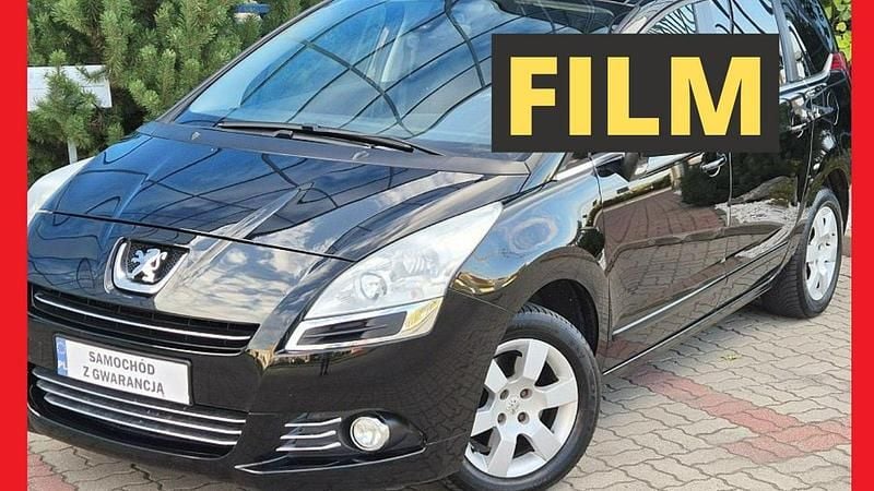 Czarny Używany 2010 Peugeot 5008 Minivan | 14 999 zł (Dobra cena) - Obraz 1/3