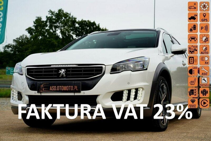Biały (metalik, perła) Używany 2018 Peugeot 508 Sedan/Limuzyna | 72 114 zł (Drogi) - Obraz 1/4