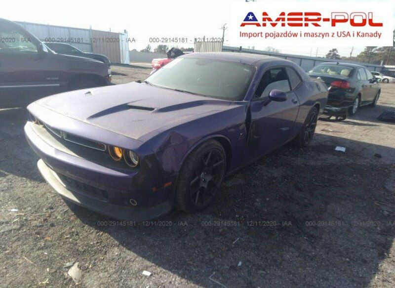 Fioletowy Używany 2016 Dodge Challenger Coupe | 84 000 zł - Obraz 1/4