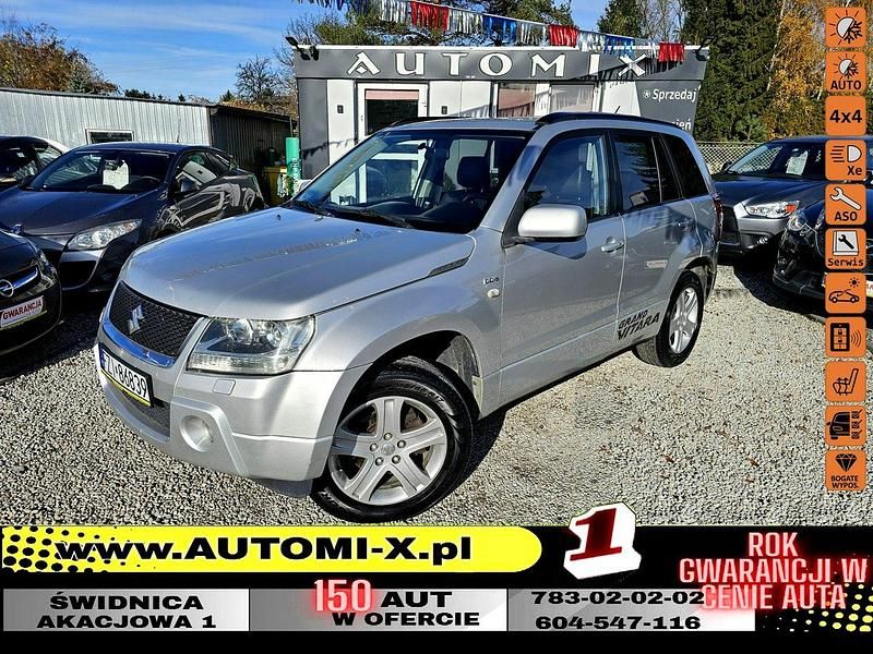 Srebrny Używany 2007 Suzuki Grand Vitara SUV | 22 700 zł (Drogi) - Obraz 1/2