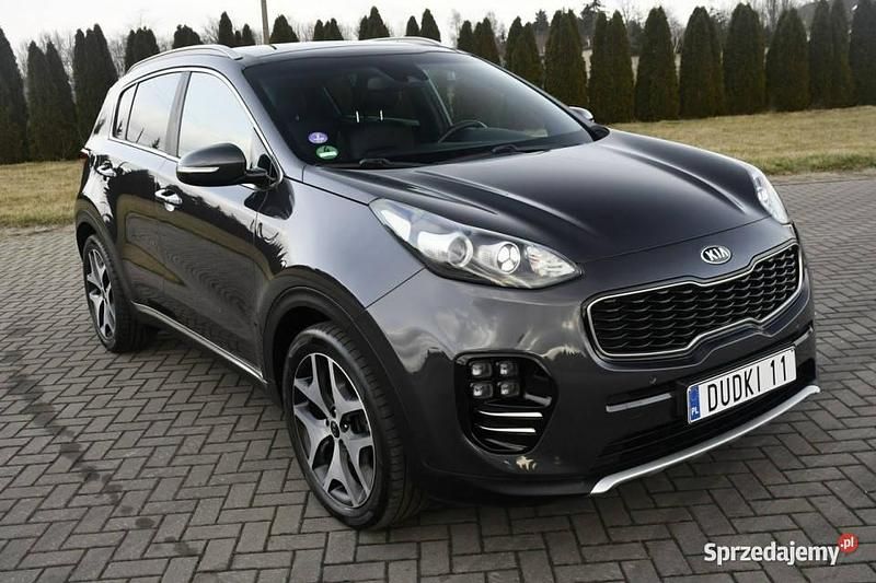 Używany Kia Sportage GT-Line 177 KM (130 kW) 2016 Grafitowy SUV