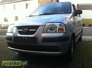 Srebrny Używany 2006 Hyundai Atos Hatchback | 4900 zł - Obraz 1/4