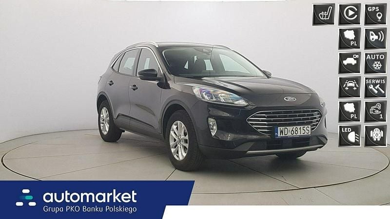 Czarny Używany 2022 Ford Kuga Titanium SUV | 79 850 zł (Uczciwa cena) - Obraz 1/4