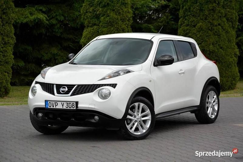 Biały Używany 2014 Nissan Juke SUV | 37 900 zł (Uczciwa cena) - Obraz 1/4
