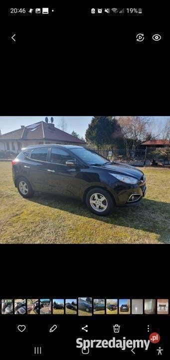 Czarny Używany 2011 Hyundai ix35 SUV | 43 400 zł - Obraz 1/4