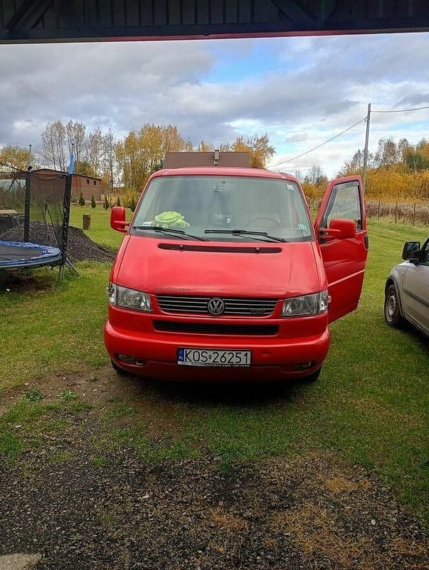 Używany VW Multivan 1997 Czerwony Van