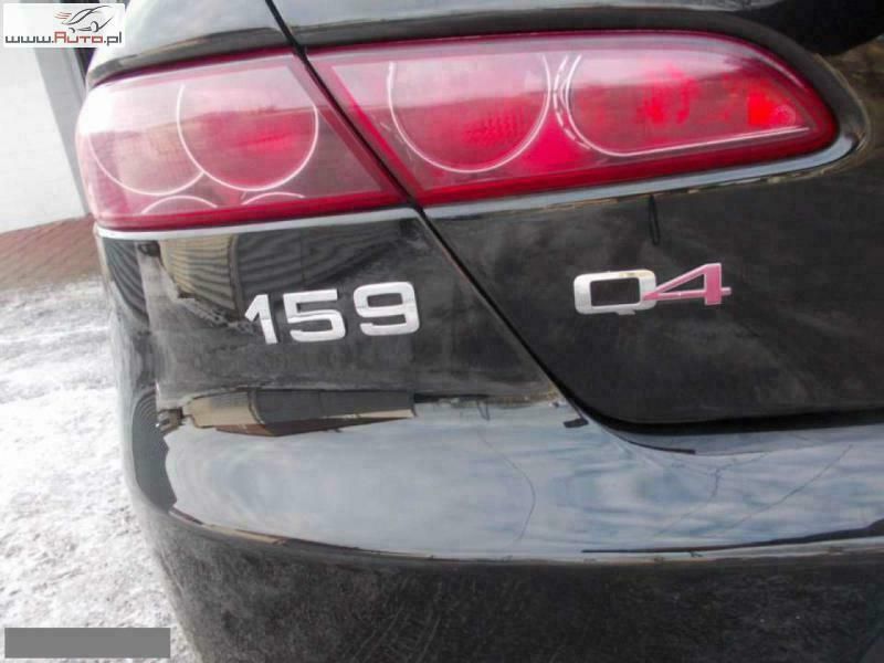 Używany Alfa Romeo 159 260 KM (191 kW) 2006 Czarny Sedan/Limuzyna