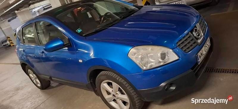 Niebieski Używany 2007 Nissan Qashqai SUV | 12 400 zł (Super Cena) - Obraz 1/4
