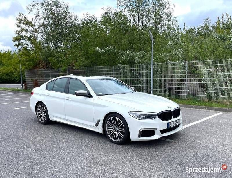 Biały Używany 2018 BMW M550 Sedan/Limuzyna | 145 000 zł - Obraz 1/4
