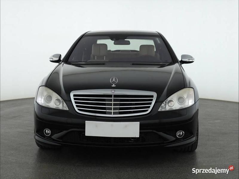 Czarny Używany 2007 Mercedes S420 Sedan/Limuzyna | 32 999 zł - Obraz 1/4