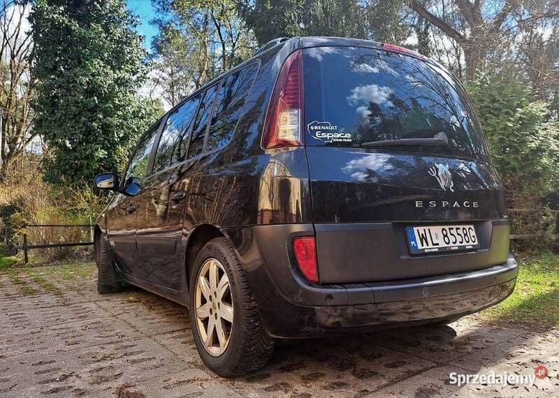 Srebrny Używany 2010 Renault Espace Minivan | 22 900 zł (Uczciwa cena) - Obraz 1/4