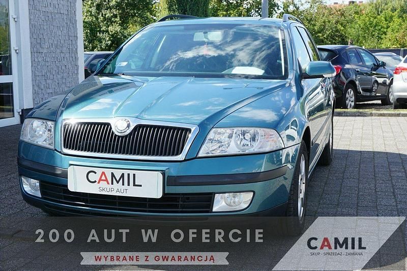 Niebieski Używany 2008 Skoda Octavia Kombi | 14 600 zł (Dość drogi) - Obraz 1/3