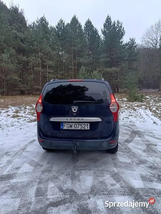 Używany Dacia Lodgy Prestige 2014 Niebieski Minivan
