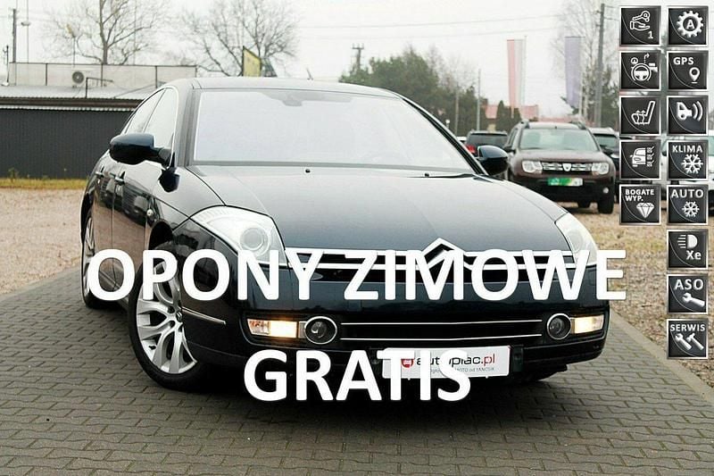 Niebieski (metalik) Używany 2011 Citroën C6 Sedan/Limuzyna | 49 999 zł - Obraz 1/4