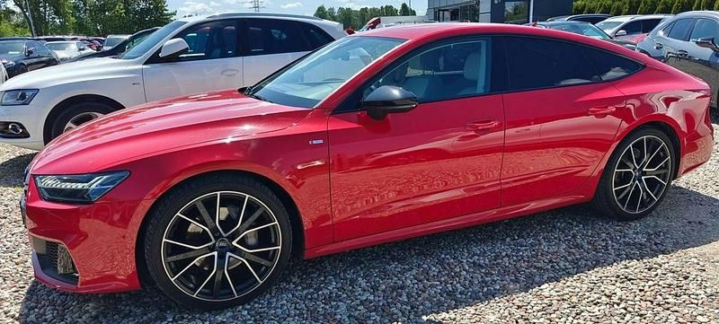 Używany Audi A7 272 KM (200 kW) 2018 Czerwony (metalik) Sedan/Limuzyna