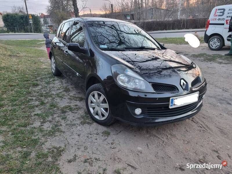 Czarny Używany 2006 Renault Clio II Sedan/Limuzyna | 5200 zł - Obraz 1/3