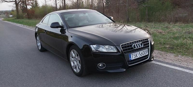 Czarny Używany 2009 Audi A5 Coupe | 36 900 zł (Uczciwa cena) - Obraz 1/4