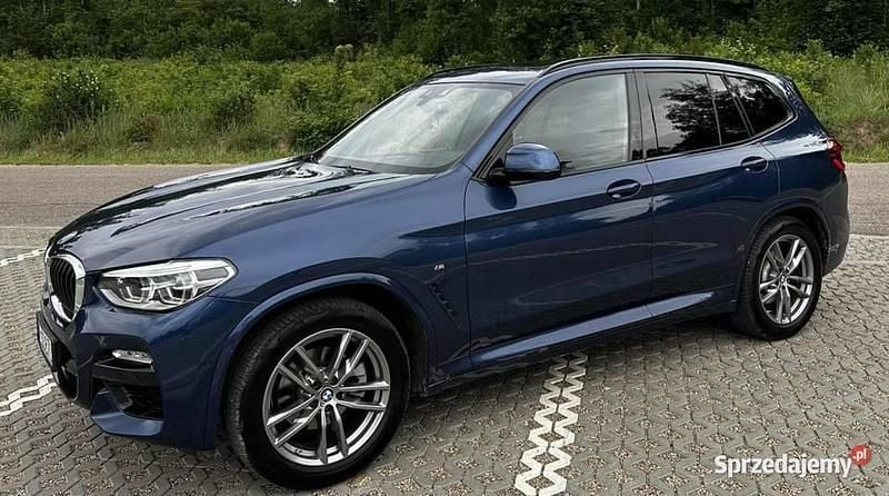 Niebieski Używany 2018 BMW X3 M Sport SUV | 120 000 zł (Super Cena) - Obraz 1/4