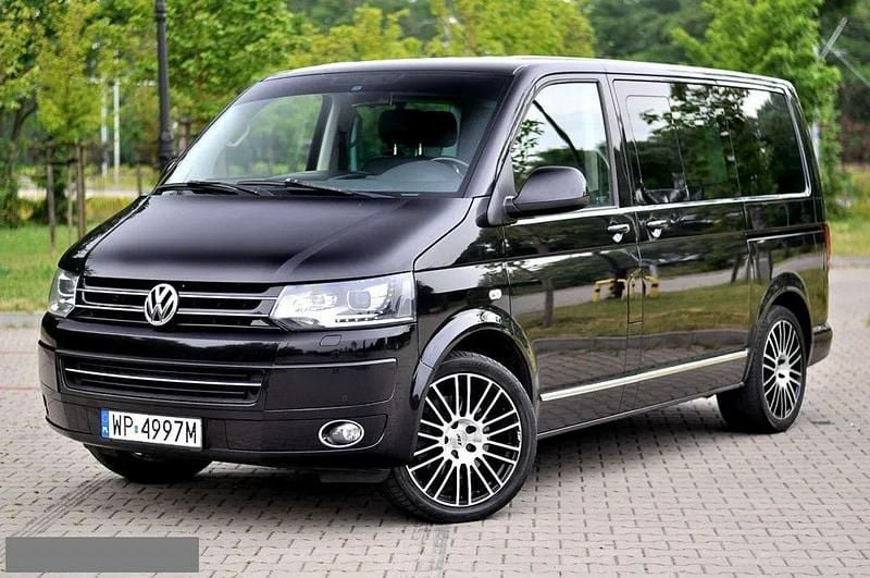 Czarny (metalik) Używany 2013 VW Multivan Minivan | 122 900 zł - Obraz 1/4