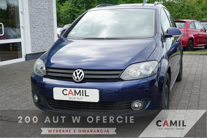 Niebieski Używany 2009 VW Golf Plus Cross Minivan | 17 900 zł (Uczciwa cena) - Obraz 1/3