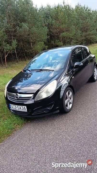 Czarny Używany 2008 Opel Corsa | 6200 zł (Uczciwa cena) - Obraz 1/4