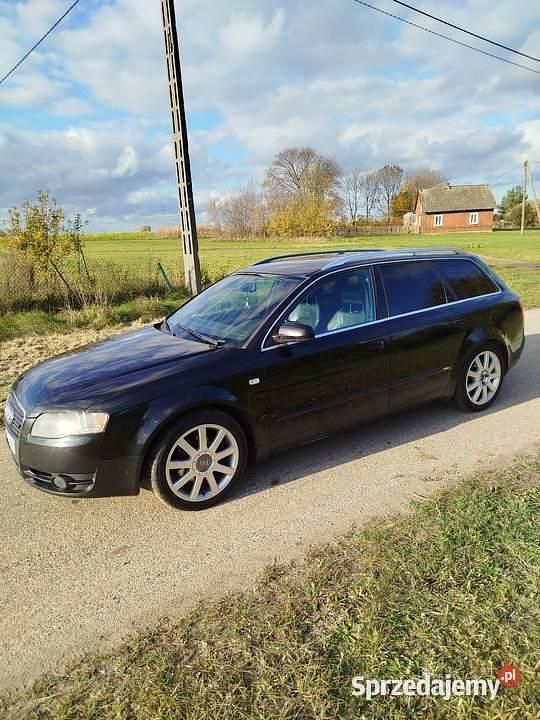 Czarny Używany 2006 Audi A4 S-Line Kombi | 9500 zł (Uczciwa cena) - Obraz 1/4
