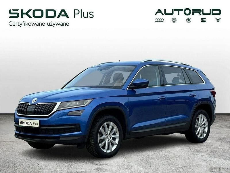 Niebieski Używany 2020 Skoda Kodiaq Style SUV | 79 900 zł (Super Cena) - Obraz 1/4