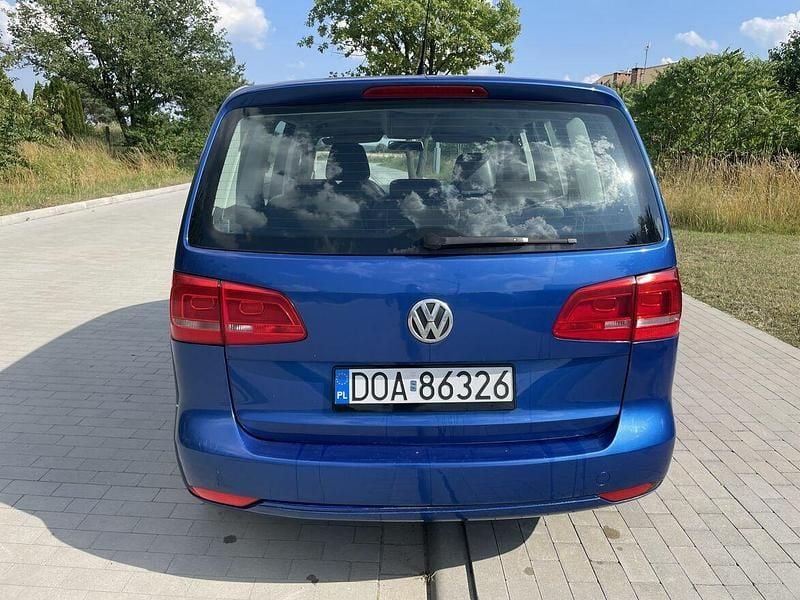 Używany VW Touran 105 KM (77 kW) 2011 Niebieski Minivan