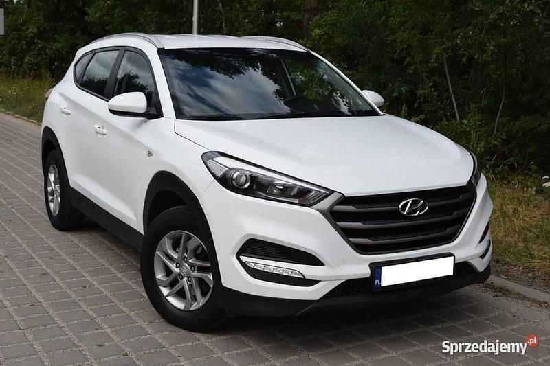 Biały Używany 2017 Hyundai Tucson SUV | 51 500 zł (Super Cena) - Obraz 1/4