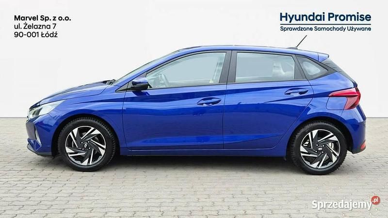 Niebieski Używany 2023 Hyundai i20 Hatchback | 63 500 zł (Uczciwa cena) - Obraz 1/4