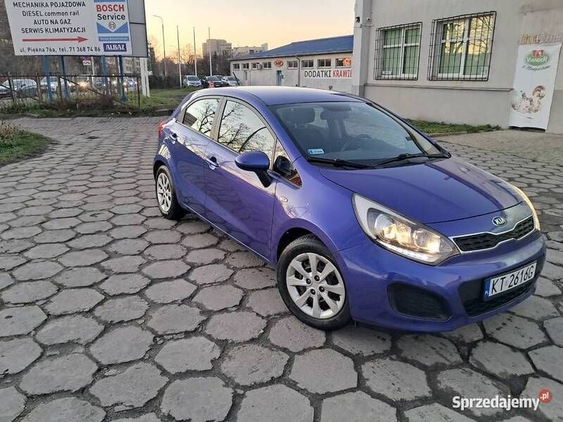 Używany Kia Rio 2014 Niebieski Hatchback