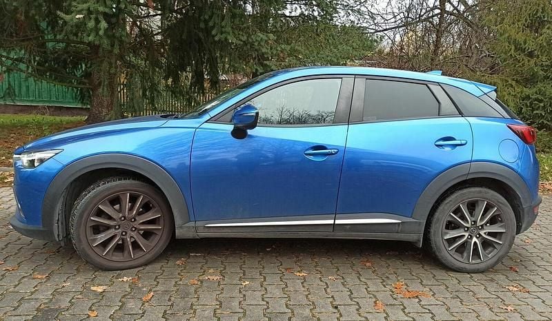 Niebieski Używany 2016 Mazda CX-3 SUV | 64 900 zł (Uczciwa cena) - Obraz 1/4