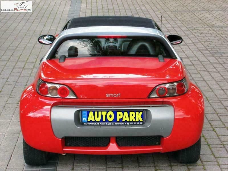Używany Smart Roadster 82 KM (60 kW) 2003 Czerwony (metalik, perła) Kabriolet