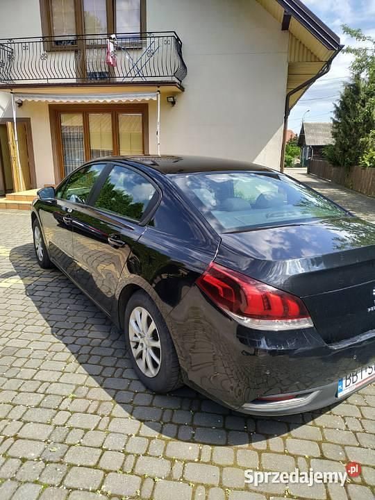 Używany Peugeot 508 120 KM (88 kW) 2016 Czarny Sedan/Limuzyna