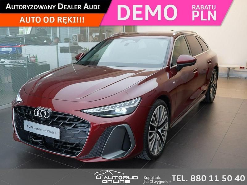Czerwony (metalik) Używany 2025 Audi A6 Sedan/Limuzyna | 284 900 zł - Obraz 1/4
