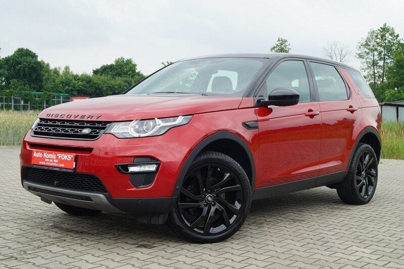 Czerwony Używany 2017 Land Rover Discovery Sport SUV | 71 900 zł (Drogi) - Obraz 1/4