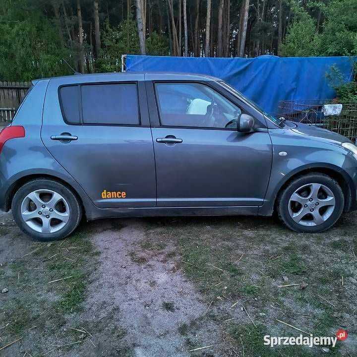 Szary Używany 2007 Suzuki Swift Hatchback | 16 200 zł - Obraz 1/4