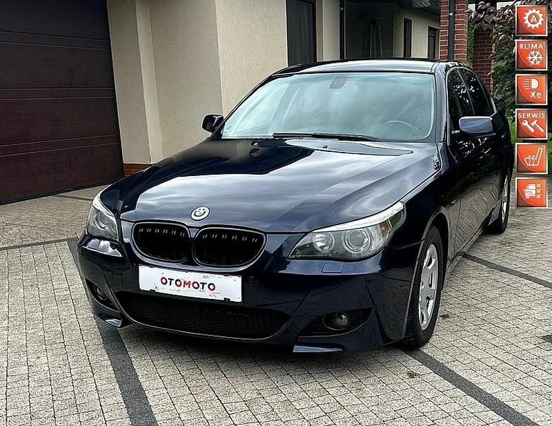 Niebieski Używany 2004 BMW 530 Sedan/Limuzyna | 24 900 zł - Obraz 1/4