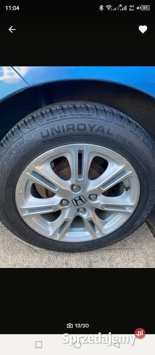 Niebieski Używany 2010 Honda Insight Kombi | 19 999 zł - Obraz 1/4