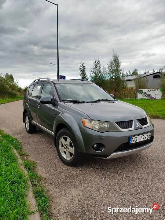 Szary Używany 2007 Mitsubishi Outlander SUV | 19 900 zł (Dość drogi) - Obraz 1/4
