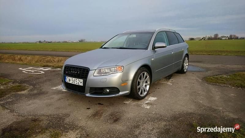 Srebrny Używany 2005 Audi A4 S-Line Kombi | 14 900 zł (Dobra cena) - Obraz 1/4