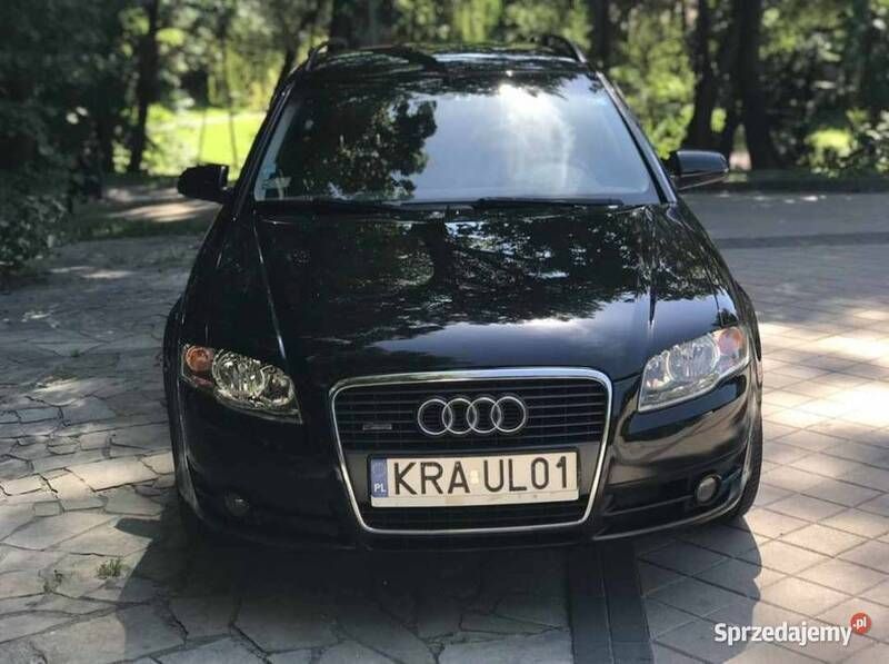 Czarny Używany 2005 Audi A4 S-Line Kombi | 16 500 zł (Uczciwa cena) - Obraz 1/4