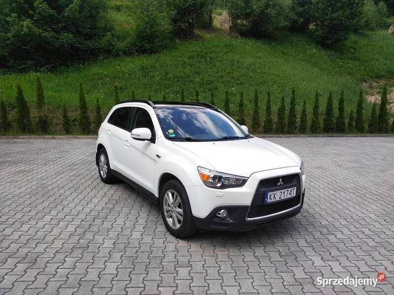 Biały Używany 2012 Mitsubishi ASX SUV | 31 900 zł (Uczciwa cena) - Obraz 1/4