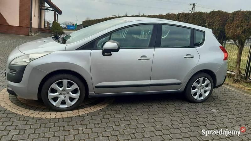 Srebrny Używany 2009 Peugeot 3008 Hatchback | 14 900 zł - Obraz 1/4