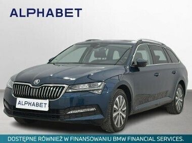 Niebieski Używany 2022 Skoda Superb Ambition Kombi | 87 500 zł (Super Cena) - Obraz 1/4