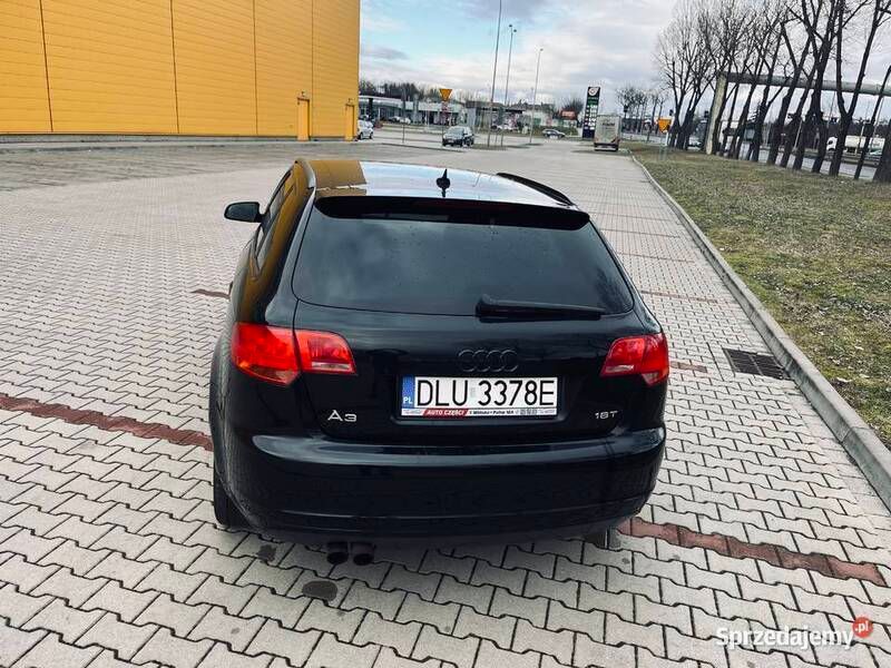 Używany Audi A3 Sportback S-Line 2007 Czarny Hatchback