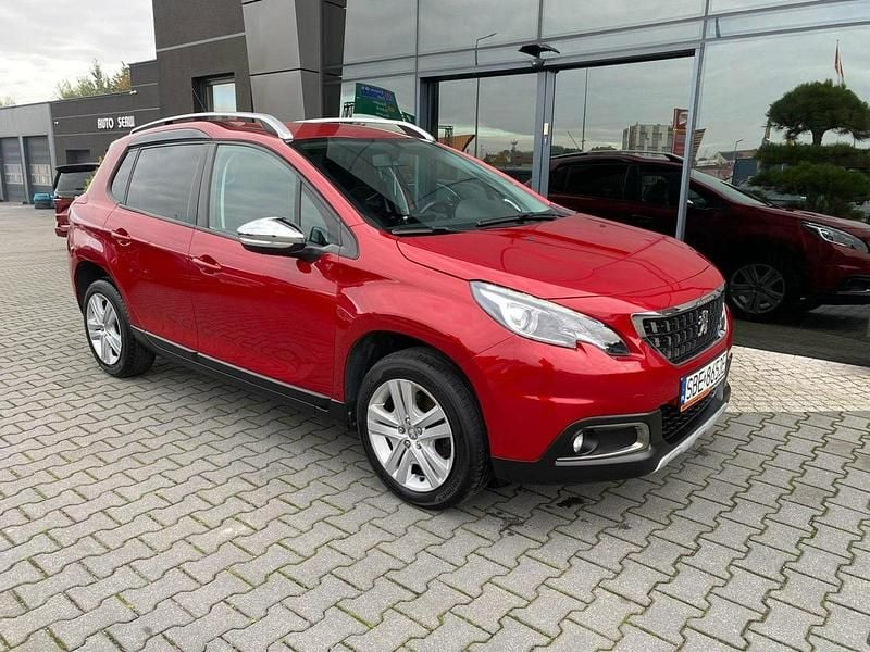 Używany Peugeot 2008 110 KM (80 kW) 2017 Czerwony SUV