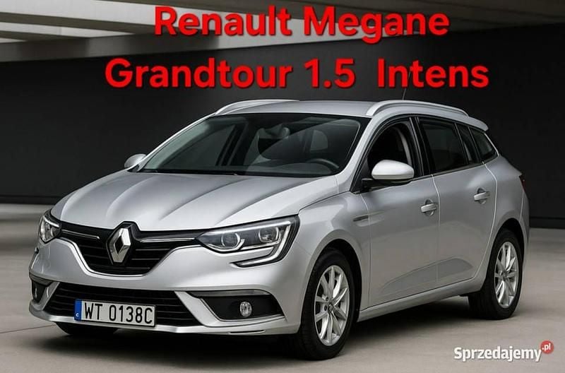 Srebrny Używany 2020 Renault Mégane GrandTour Intens Kombi | 44 666 zł (Uczciwa cena) - Obraz 1/4
