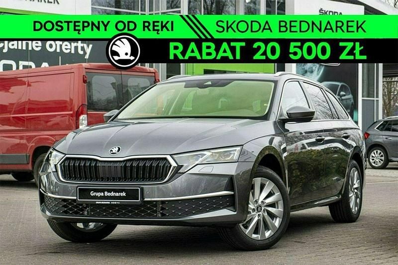 Szary Nowe 2025 Skoda Octavia Selection Kombi | 152 100 zł (Super Cena) - Obraz 1/4